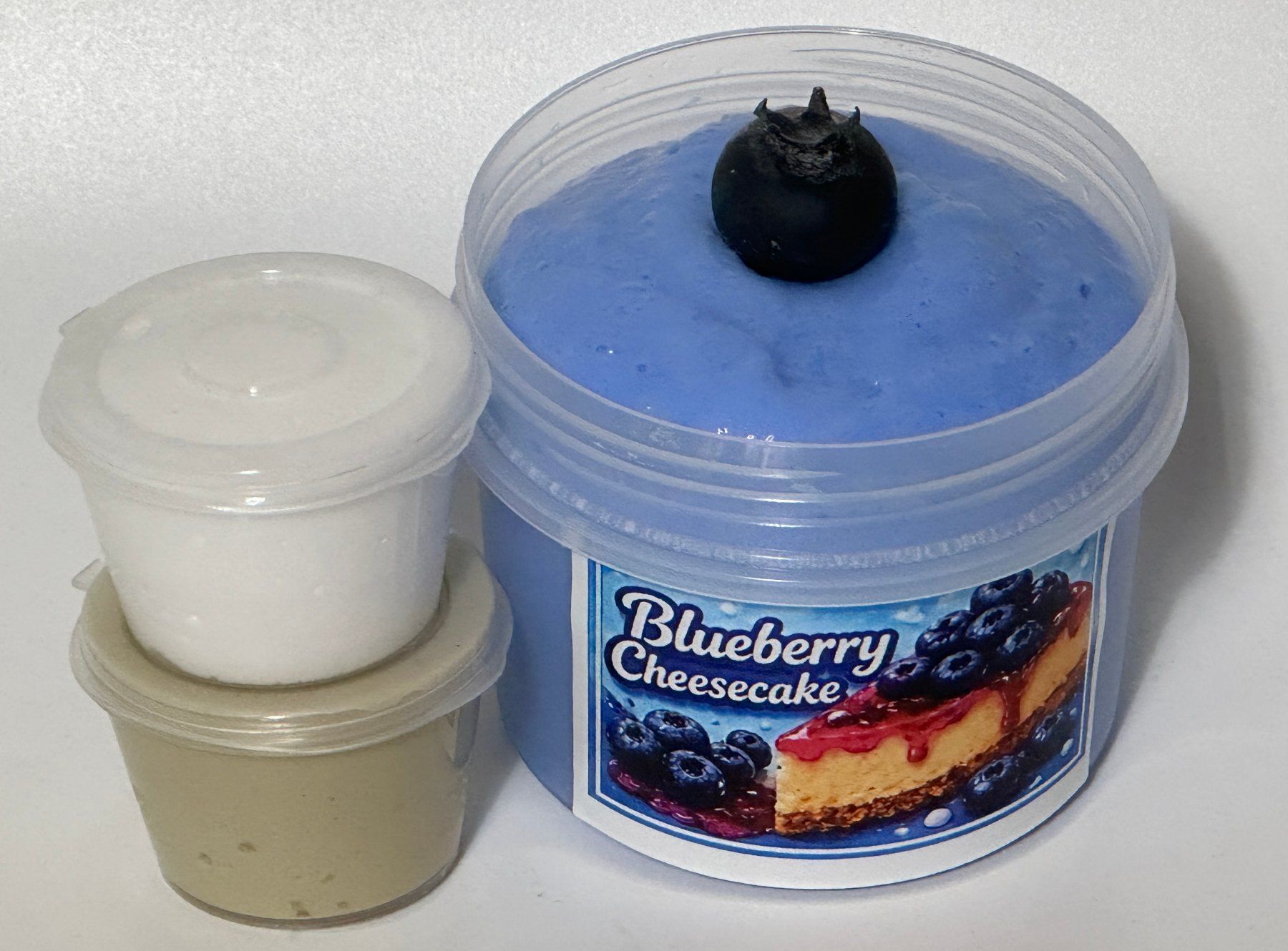 Giocattoli: Blueberry Cheesecake - Fluffy Butter Slime 180ml – Nuovo (secondo la descrizione) da Riehen venduto da sesambestcoins2004 5