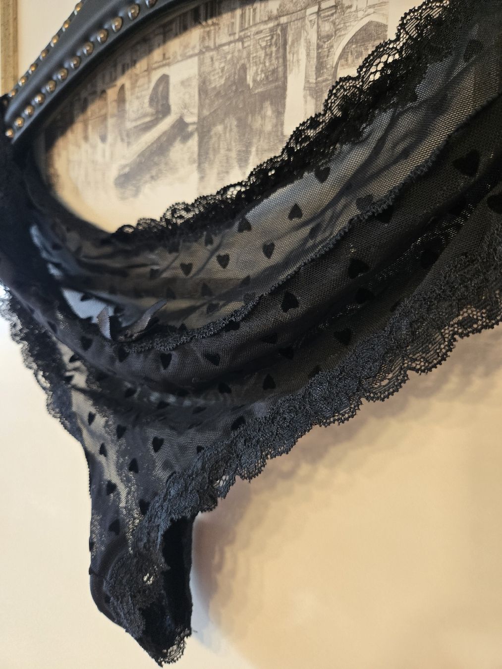 Altra biancheria intima: 3er Set Mesh-Panty mit Herzen, Grösse L – Usato da Dübendorf venduto da Timulka 1