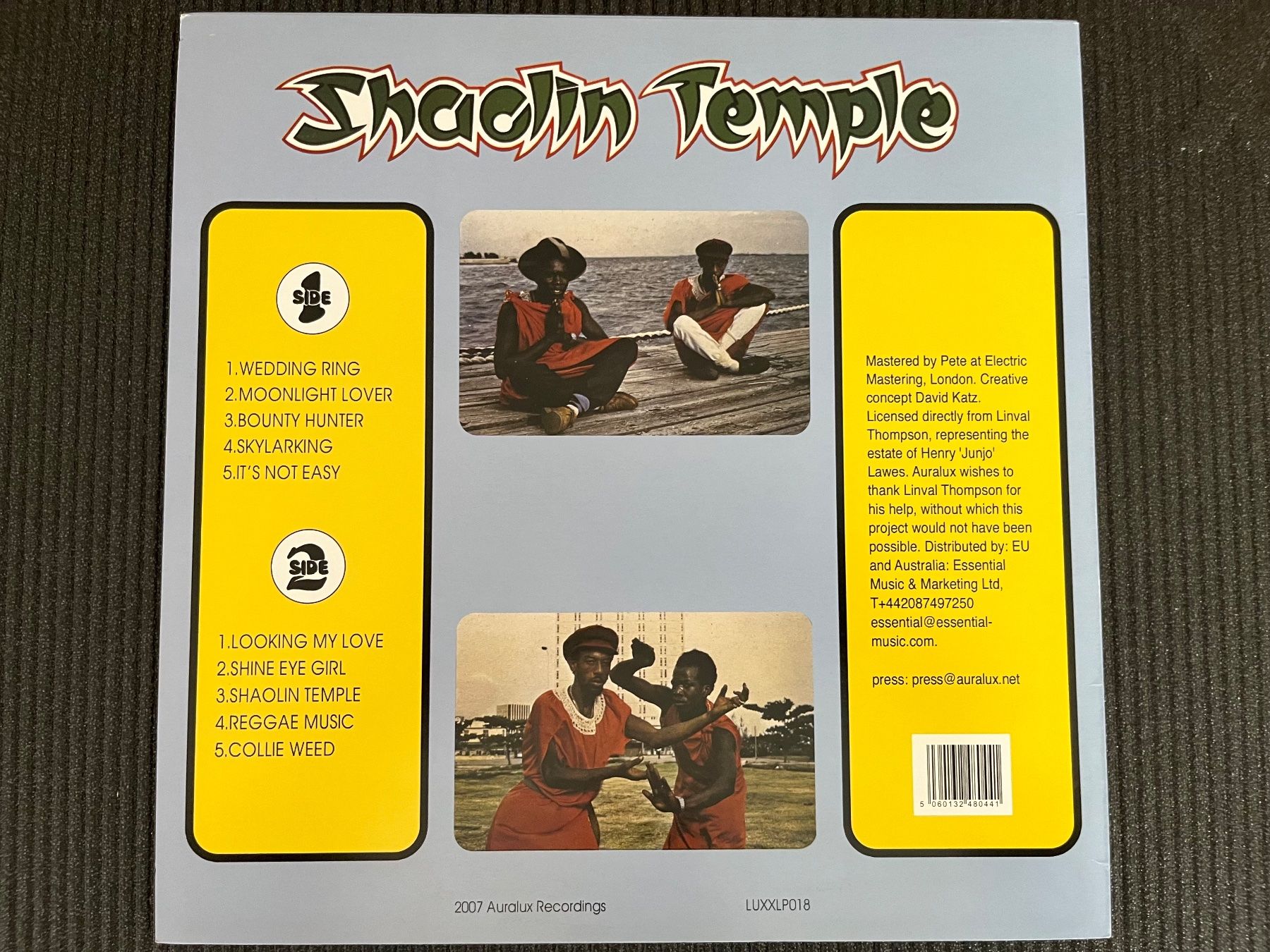 Schallplatten: Barrington Levy Shaolin Temple – Gebraucht aus Olten von Xtra 1
