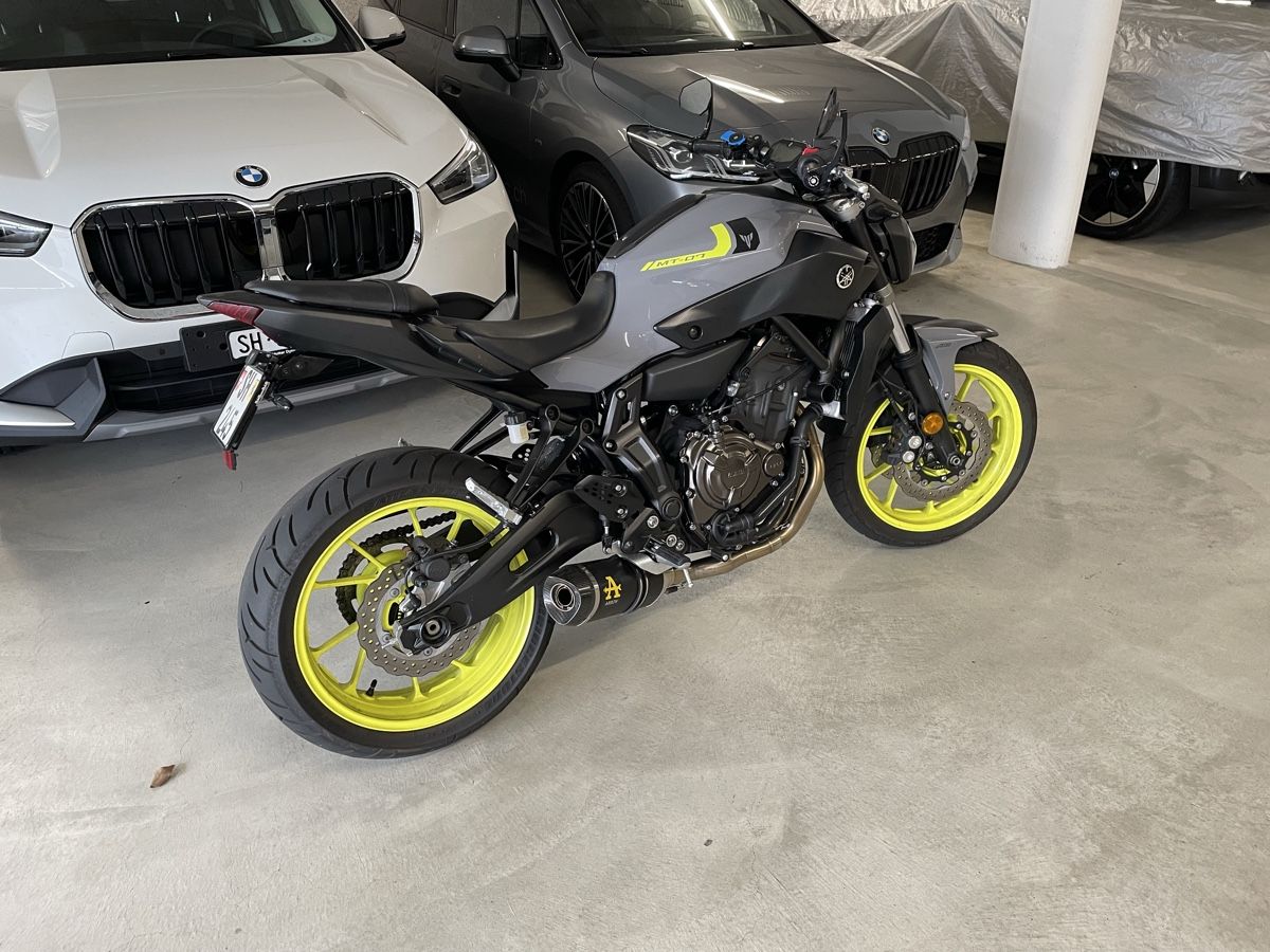 Yamaha Strasse: YAMAHA MT07 55kW / 35kW – Neu (gemäss Beschreibung) aus Thayngen von roli144