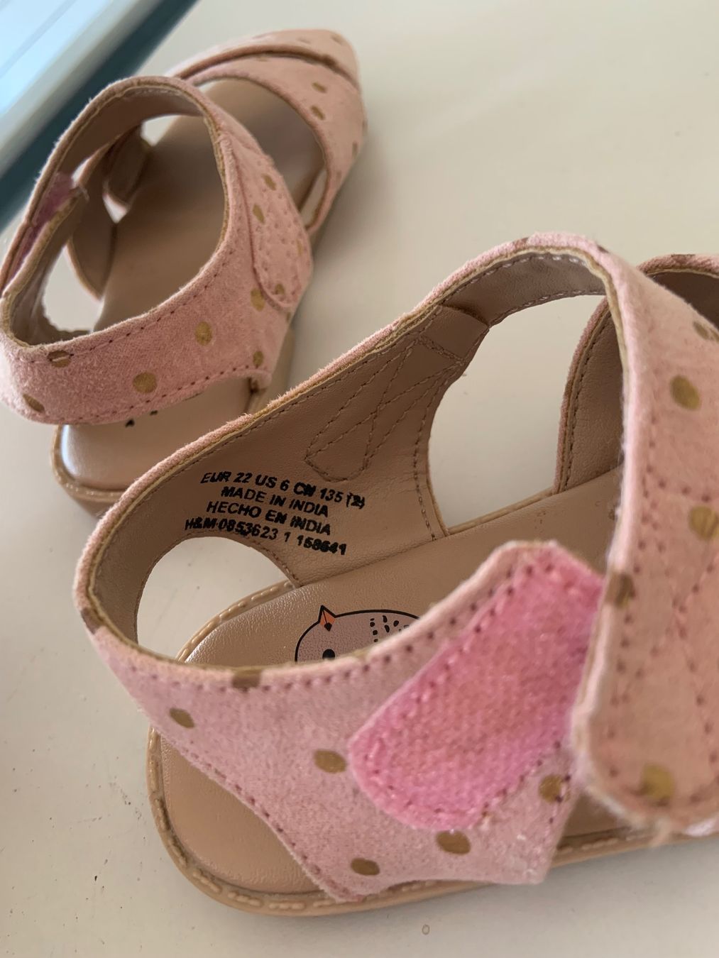 H&M Scarpe per ragazzi: Rosa und gold Sandalen Gr. 22 – Usato da Birmensdorf ZH venduto da maca8485 2