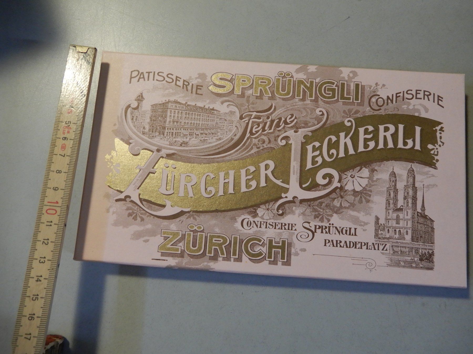 Barattoli: Vintage Sprüngli Zürcher Leckerli Box – Usato da Erstfeld venduto da Uhu1980 4