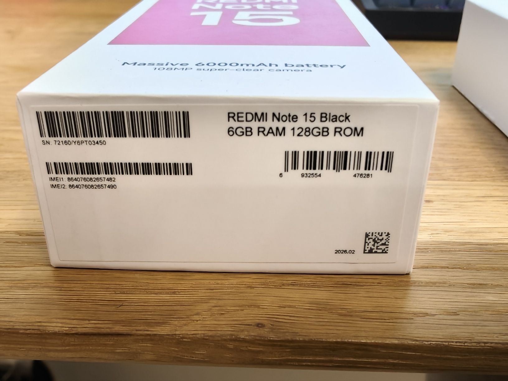 Xiaomi Telefoni cellulari / Smartphones: Xiaomi REDMI Note 15 – Nuovo (secondo la descrizione) da Schneisingen venduto da Hieschti1 1