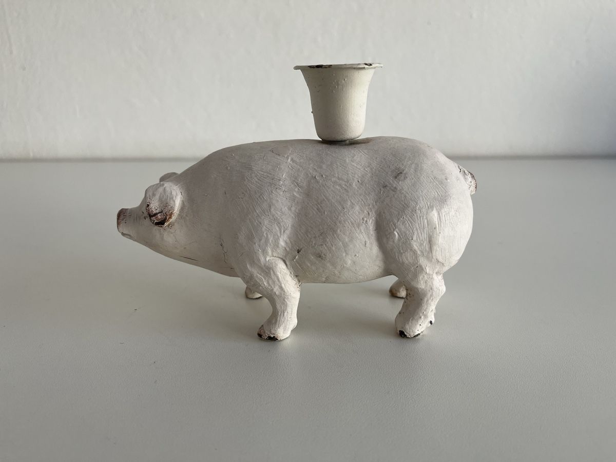 Figurines: Schwein / Kerzenständer – D'occasion à Wetzikon ZH par seli03 4