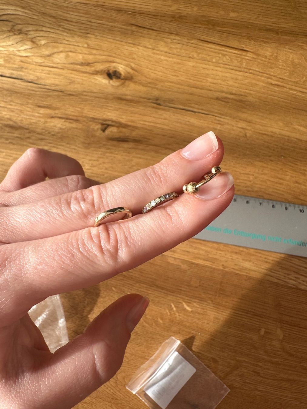 Sonstiger Schmuck: Ear Cuffs Set goldfarben – Neu (gemäss Beschreibung) aus Riedt b. Erlen von sina.aline 1