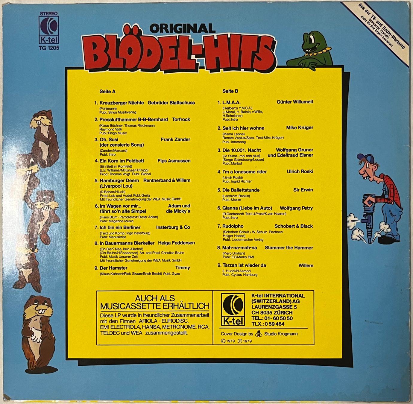 Dischi in vinile: Various - Original Blödel-Hits (Fröhlich Frech & Irre Gut!) – Usato da Döttingen venduto da zha_xh2w 1