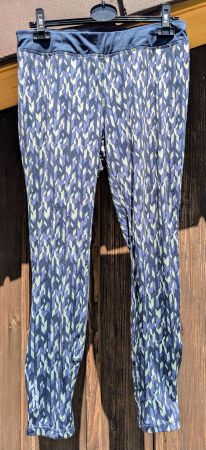 Winter Lauf Leggings, Sporthose, Jogginghose Gr L Reflektor