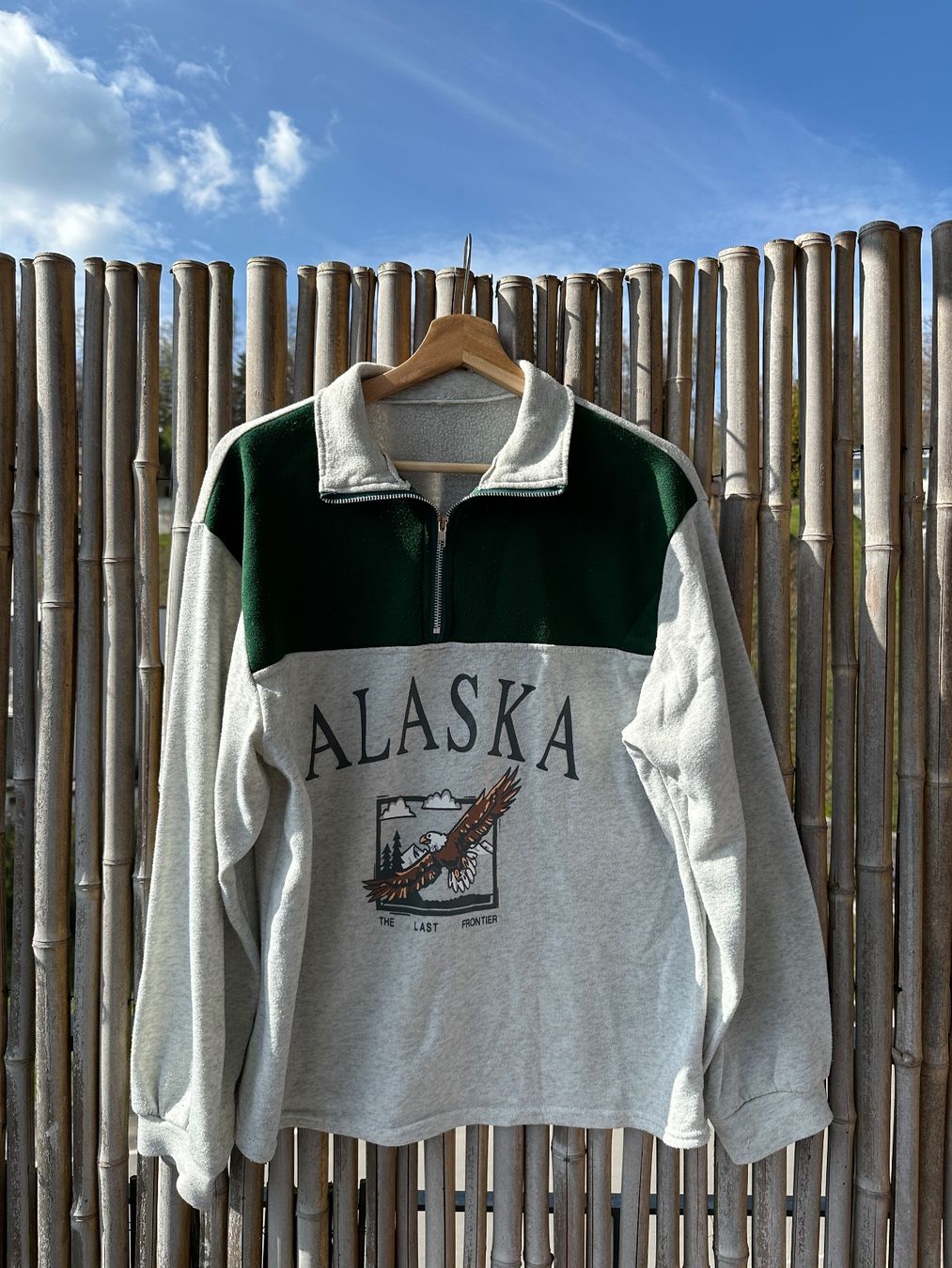 Pullover & Sweatshirts: Retro Alaska Fleece Pullover - Cosy Spring Layering! – Gebraucht aus Hausen am Albis von fra_j5bg