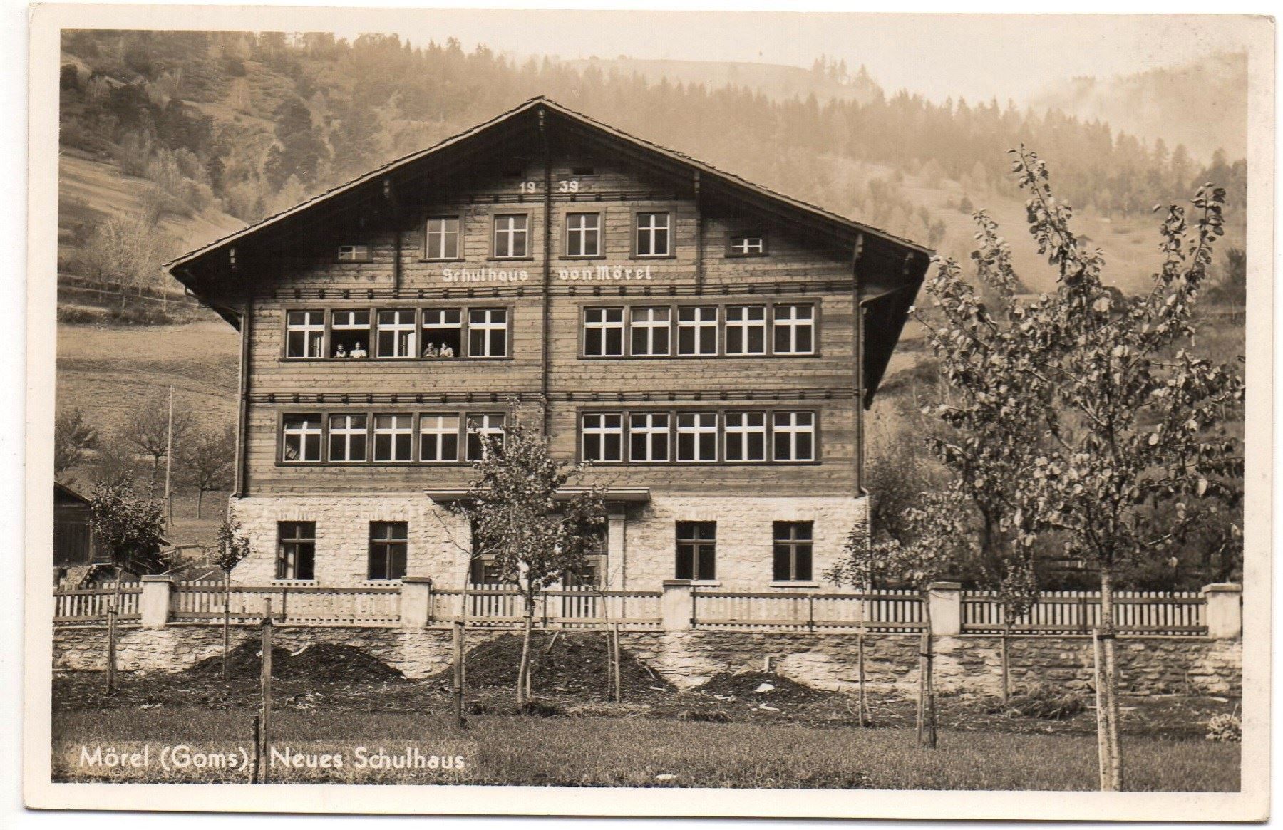 Cartoline postali: MÖREL Neues Schulhaus – Usato da Jona venduto da philajona