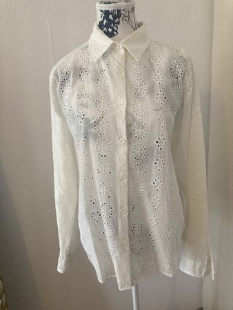 Zara Bluse Weiss, Grösse M, Sommer Kollektion, Top Zustand