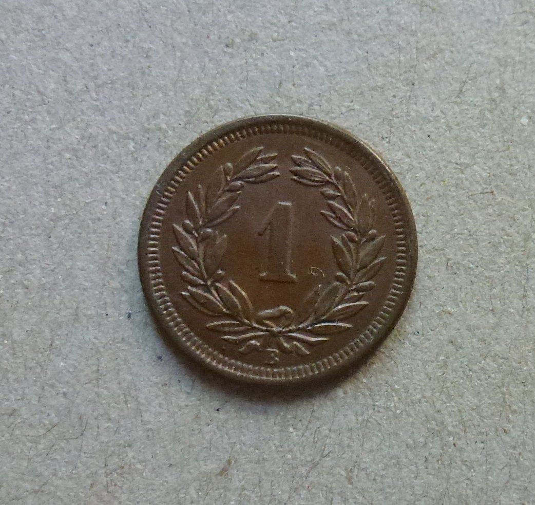 Toutes les monnaies: ++ 1 Rappen 1903, gute Erhaltung – D'occasion à Walkringen par Casablanca777 1