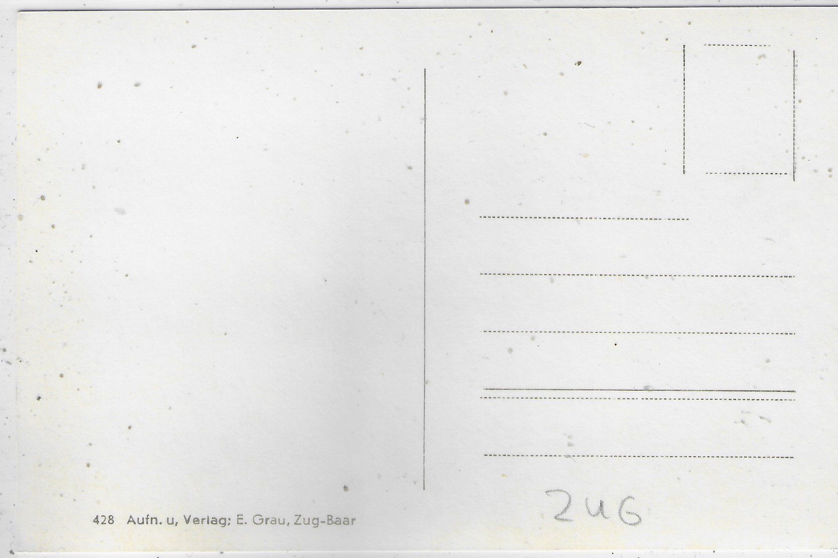 Cartoline postali: Zug mit Rigi – Usato da Ettingen venduto da Kartenplanet 1