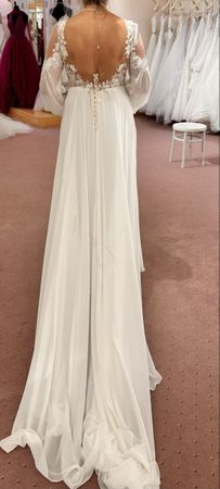 Brautkleid wie neu - Boho Style,  40-42, Brust D- Körbchen