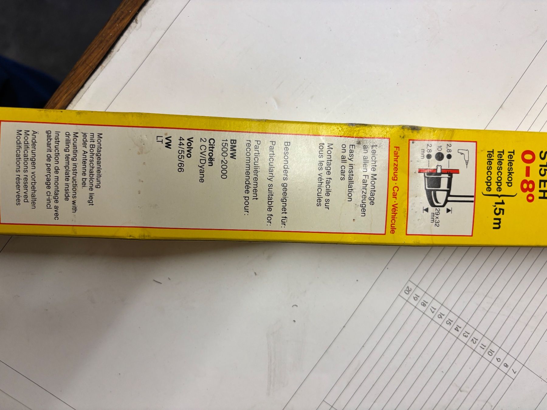 Radiocomunicazione: Seitenantenne BOSCH NOS – Usato da St. Gallen venduto da always-a-good-buy 1