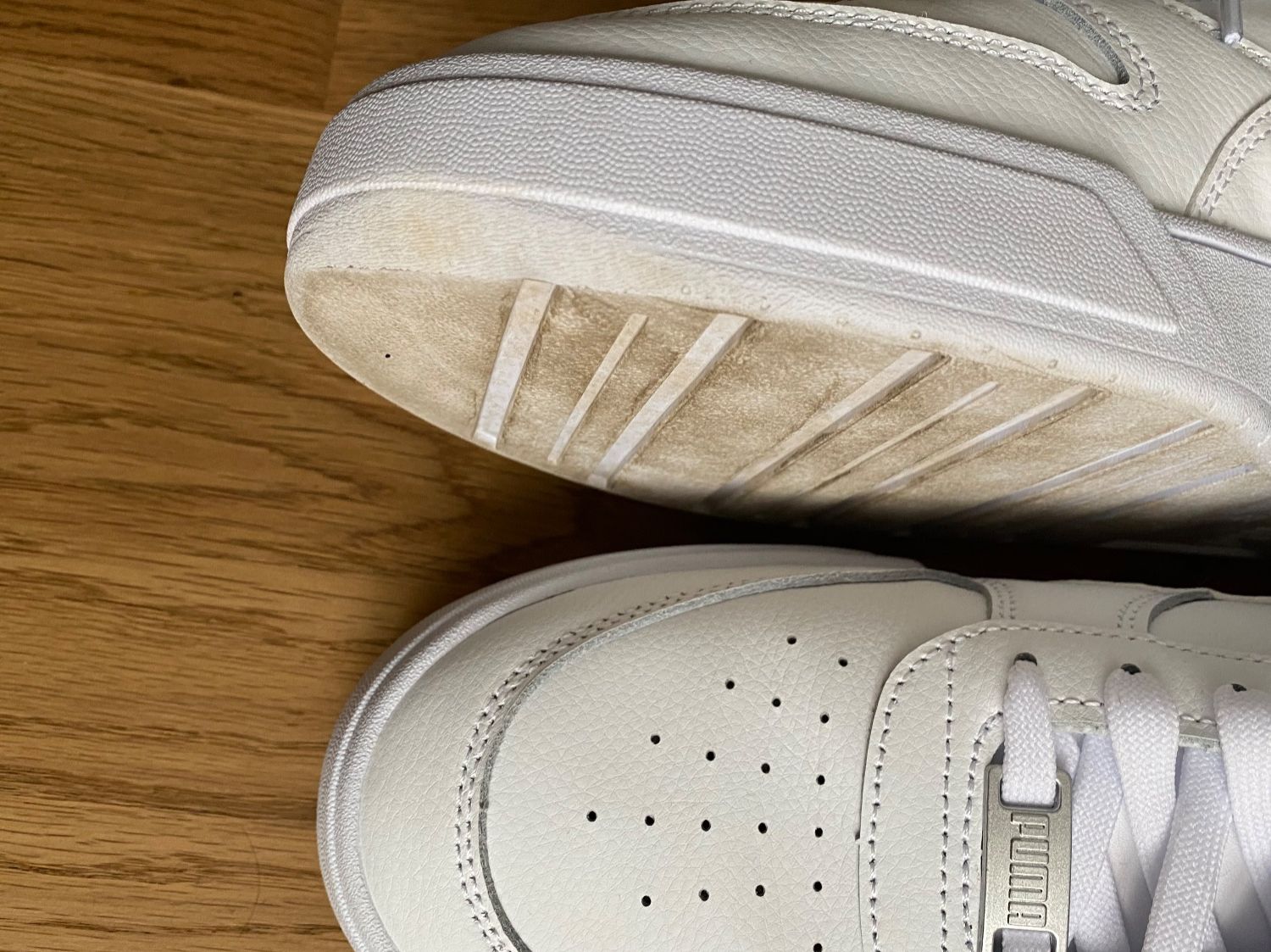 Puma Scarpe da uomo: Puma Turnschuh weiss, Gr. 47 – Usato da Wittwil venduto da Loggsli 3