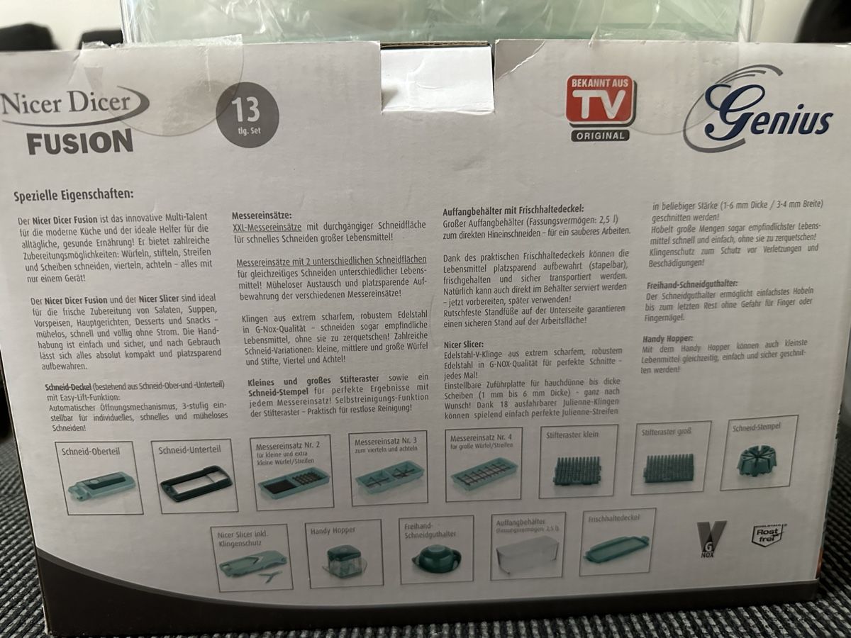 Küchengeräte: Gemüseschneider – Neu und originalverpackt aus Wynau von xRahelx 1