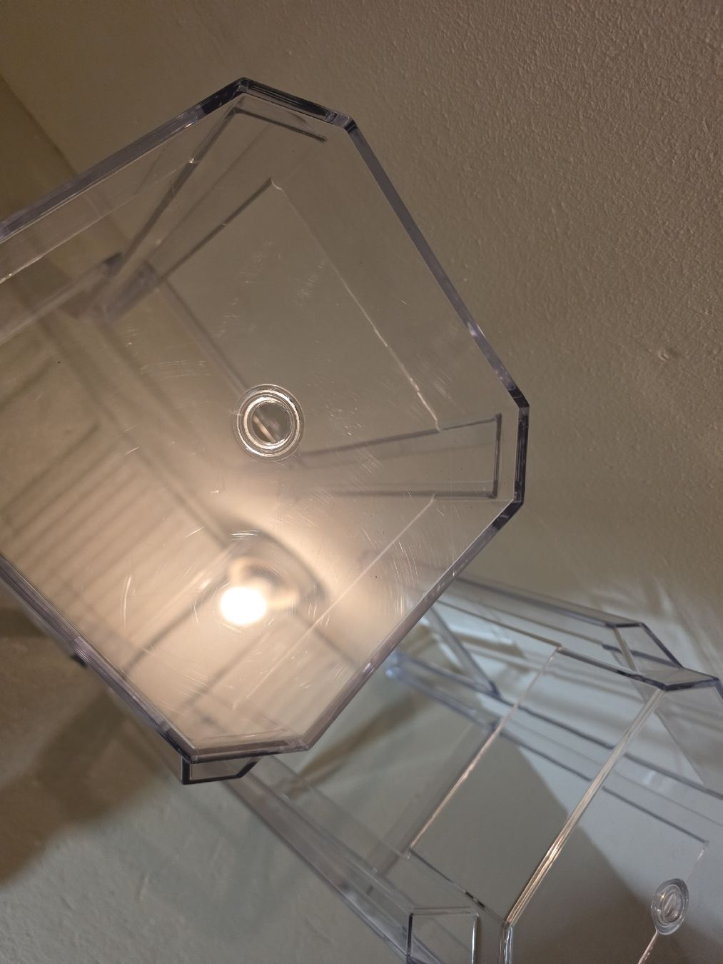 Sgabelli: 2 Barhocker transparent Kunststoff im Set – Usato da Wallisellen venduto da BaronesseLea 3