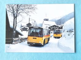 Tschiertschen (GR) - Postauto PTT - Winter 2000