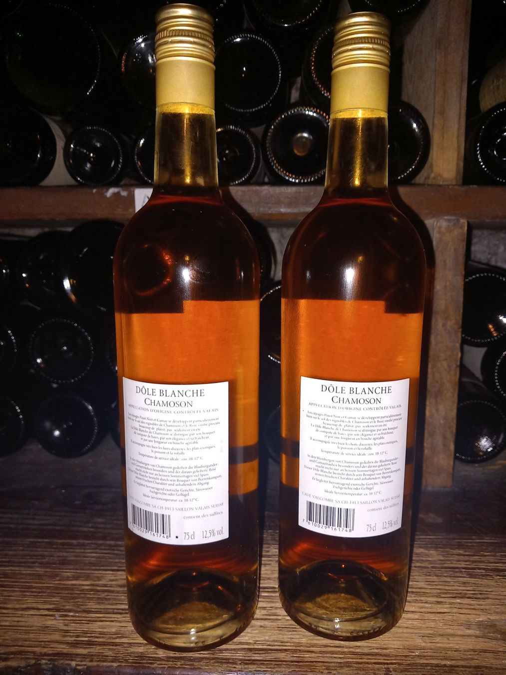 Vino: Lot de 2 Dole blanche chamoson 2014 – Nuovo (secondo la descrizione) da Le locle venduto da juliensaran 2