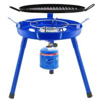 Gasgrill für Camping+ Picknick+ Grillplatte +1xGaskartusche