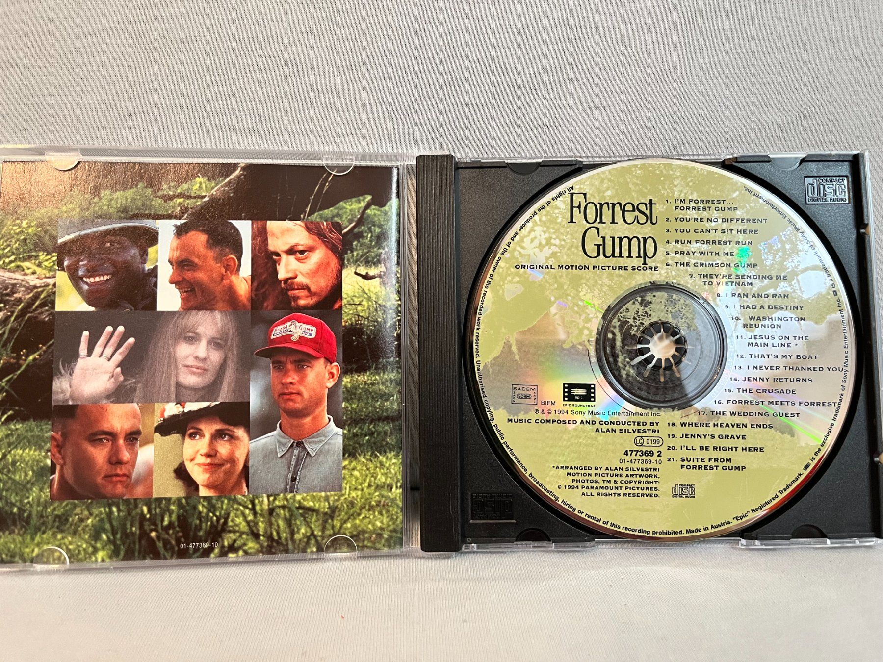 CDs: Shakespeare in Love & Forrest Gump – Gebraucht aus Bühl BE von psos 5