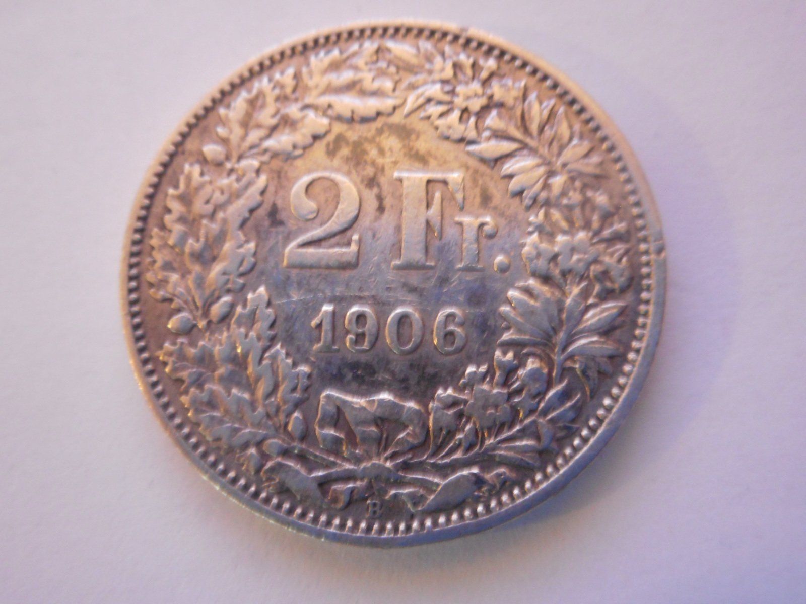 Tutti le monete: 2 Fr. 1906 silber – Usato da Kriegstetten venduto da pizlad2010 2