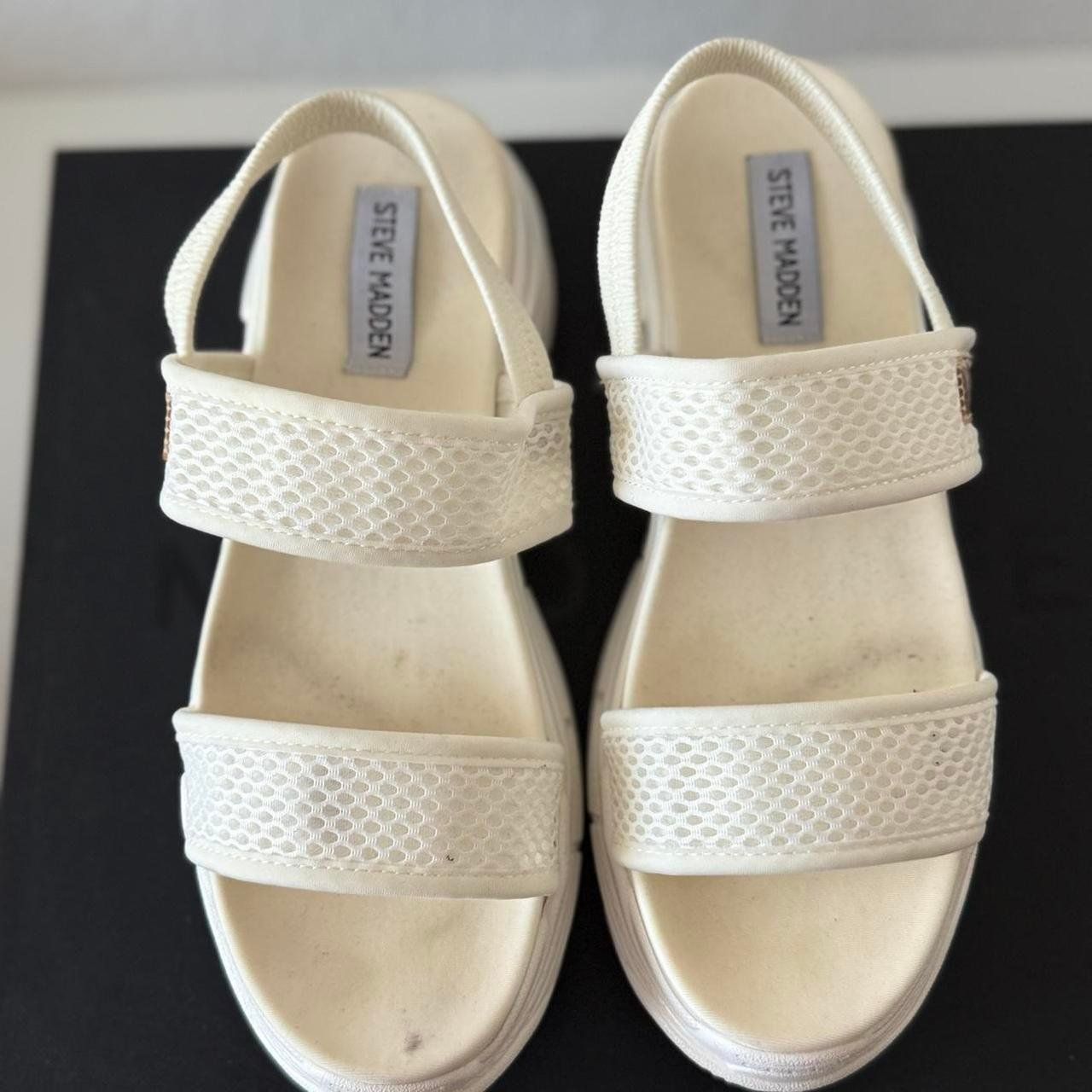 Steve Madden Scarpe da donna: Steve Madden Sandalen, weiss, Gr. 40 – Usato da Bachenbülach venduto da Shukkley 1