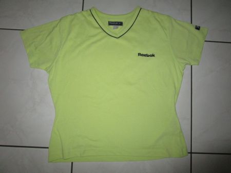 T-Shirt vintage Reebok Gr. ca. Gr. S