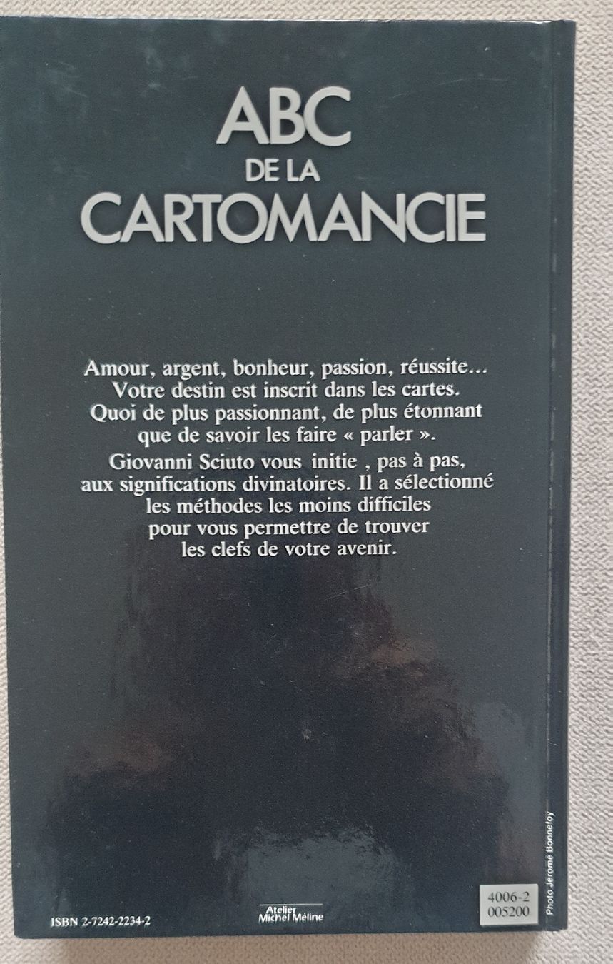 Libri: abc de la cartomancie – Usato da Hauterive NE venduto da Belem 1