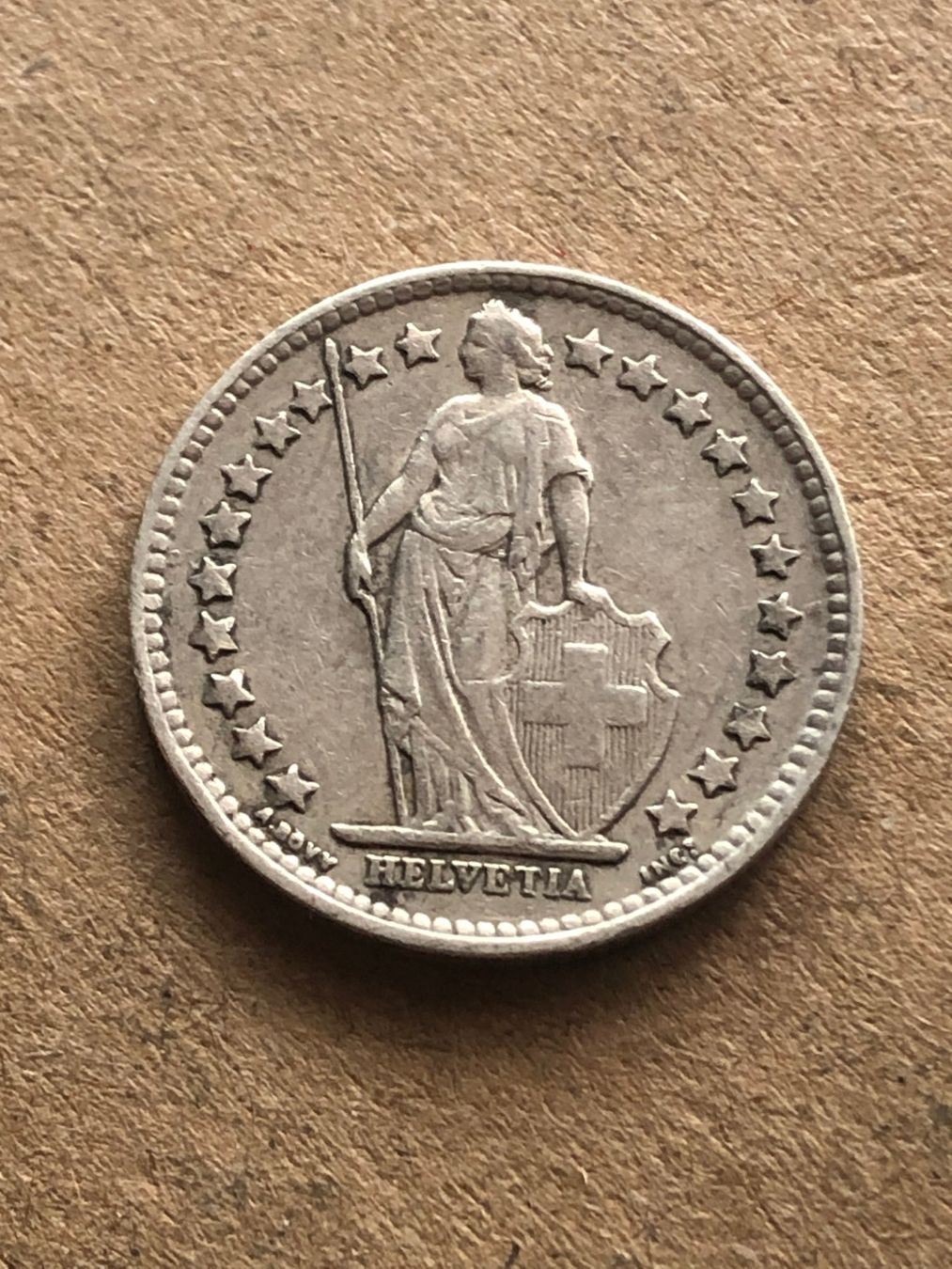 Toutes les monnaies: 50 Rp. 1934 – D'occasion à Schötz par Odpa 1