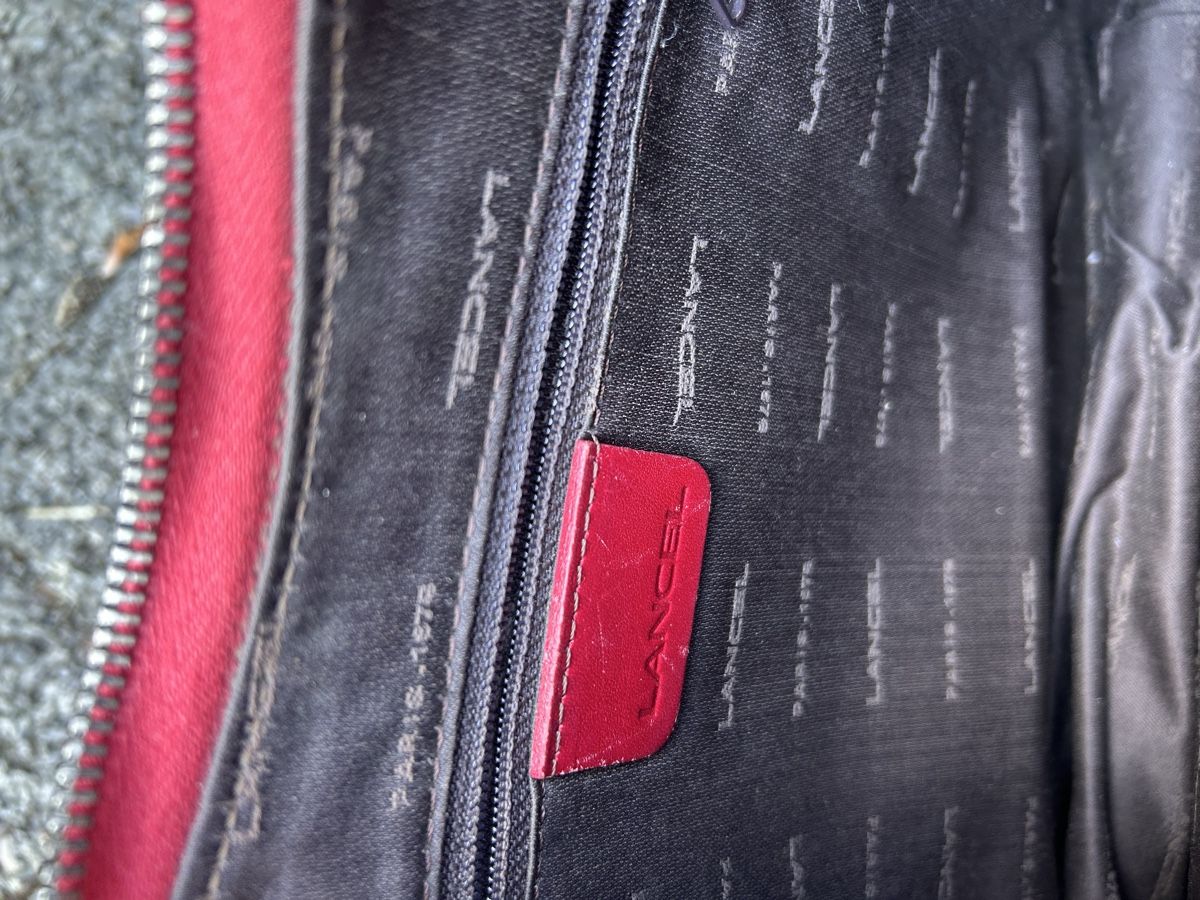 Lancel Borse da donna: Lancel Paris Handtasche aus Leder, rot – Usato da Münchenstein venduto da sam_2g78 4