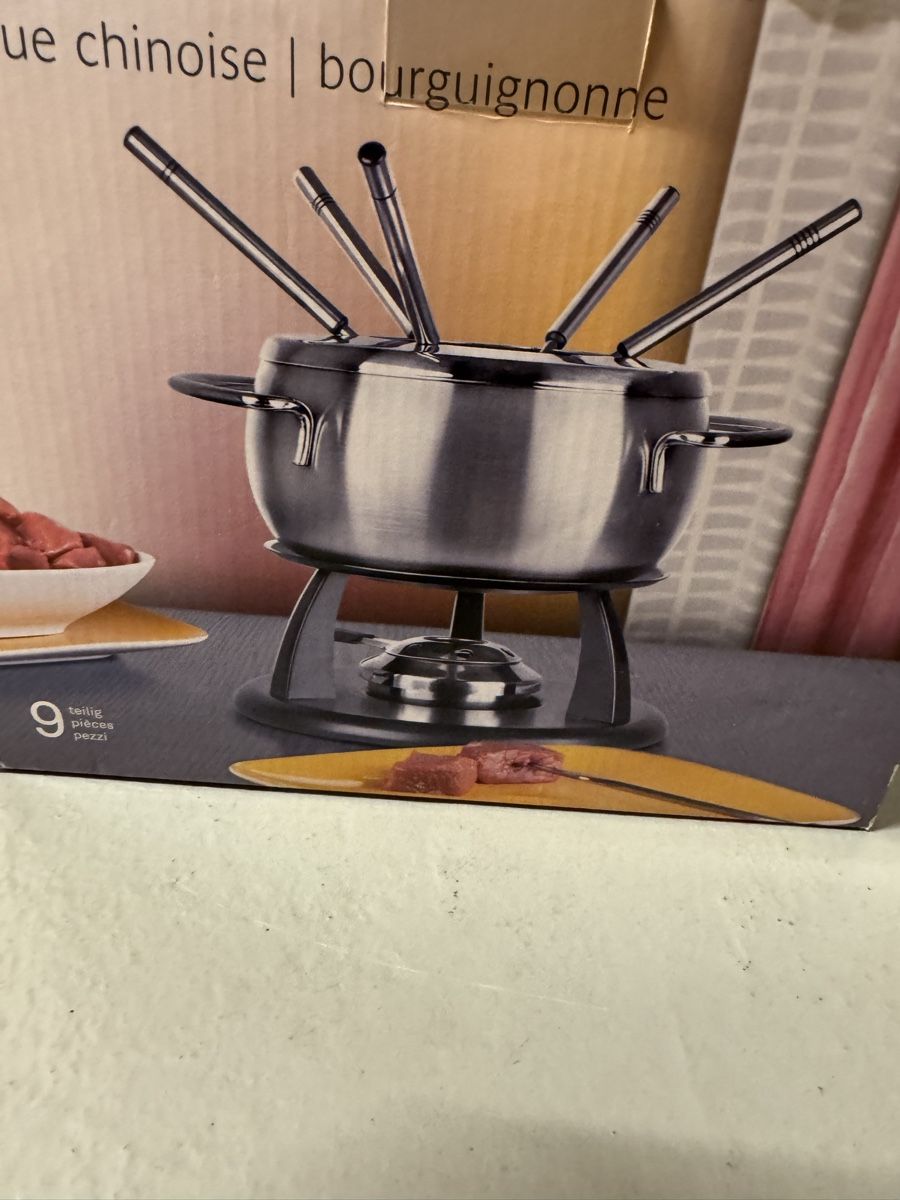 Elettrodomestici da cucina: Fondue Chinoise – Nuovo e nell'imballaggio originale da Zürich venduto da MaSte 2