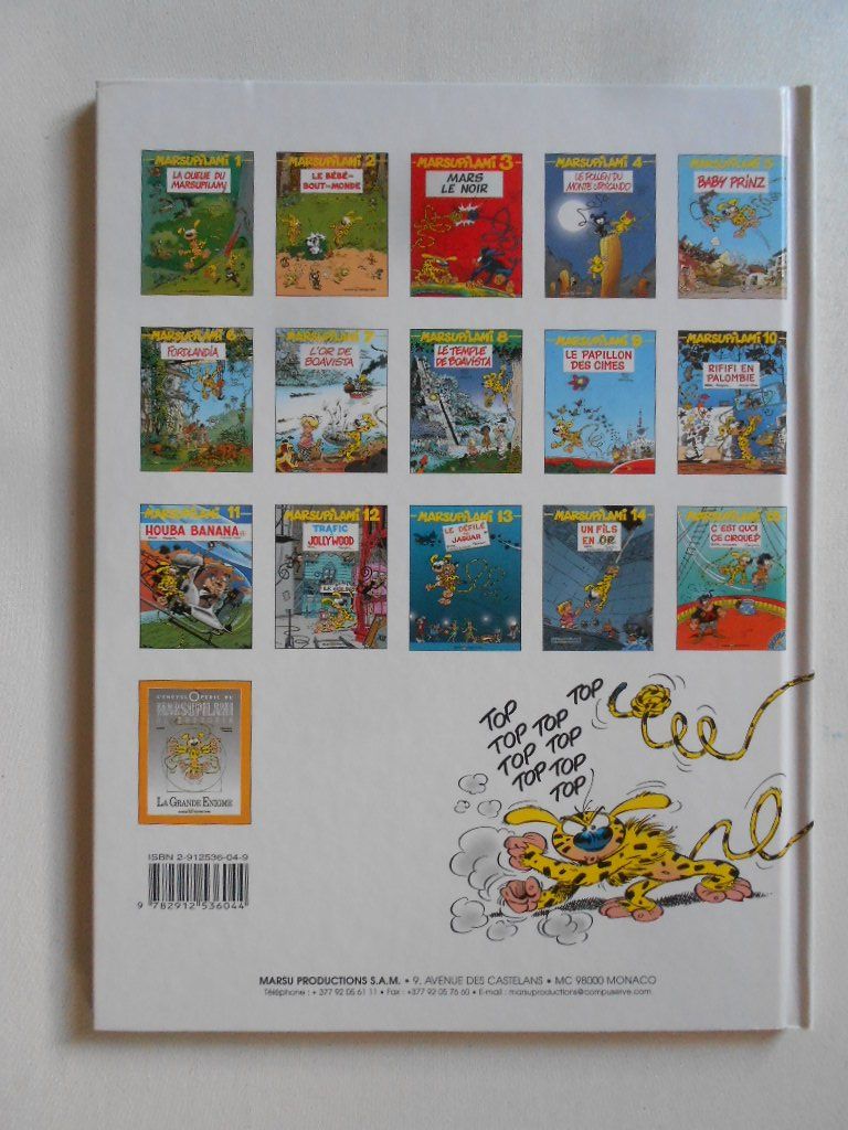 Comics: MARSUPILAMI 15  -  C' EST QUOI CE CIRQUE – Gebraucht aus Bex von Giorgiob 1