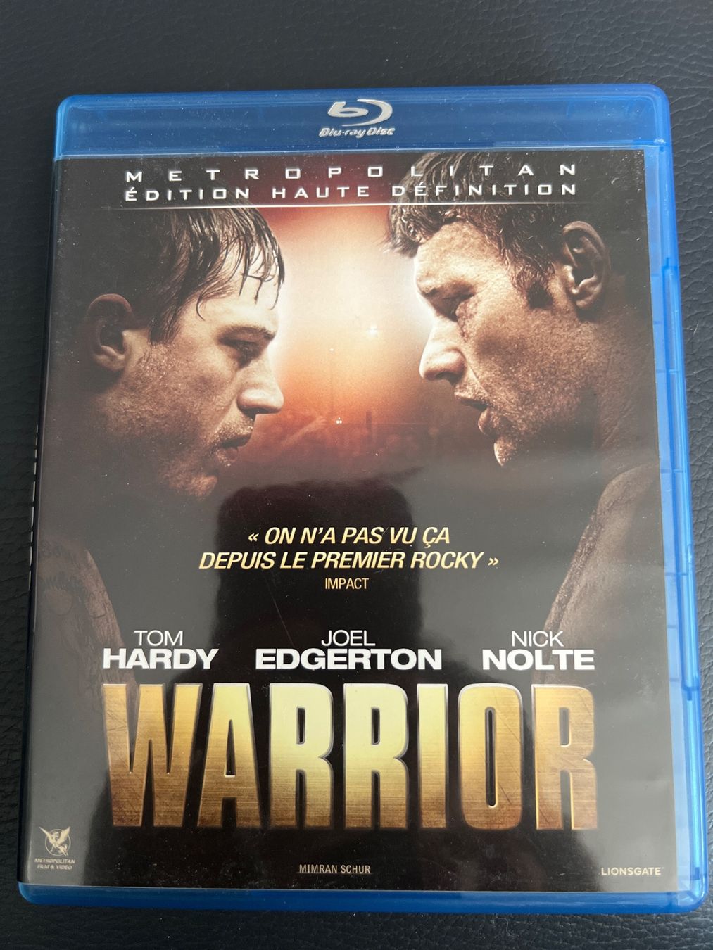 Alle DVDs: Blu-ray « Warrior » Tom Hardy français anglais – Gebraucht aus Bouveret von Feelgoodtrading