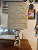 Tischlampe aus Kristallglas von Olle Alberius für Orrefors,