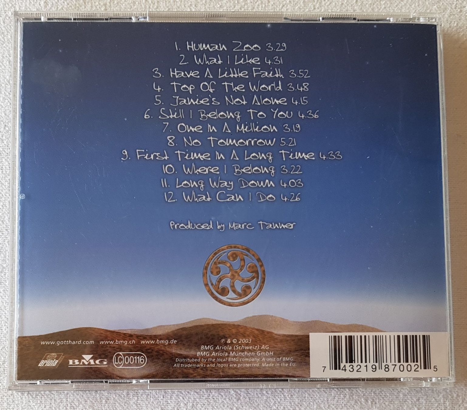 CD: Gotthard – Human Zoo - CD - 2003 - First Press - Ariola – Usato da Uster venduto da Zardodel 1