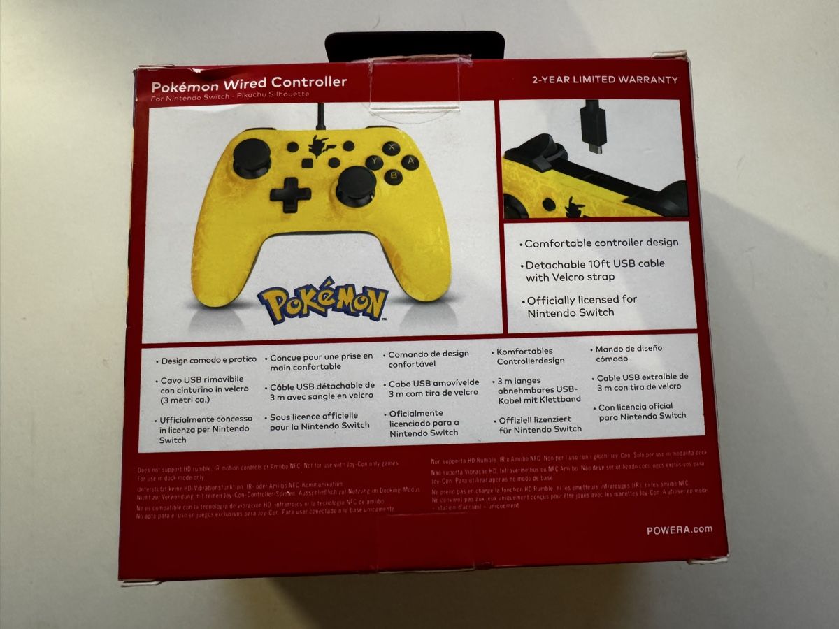 Nintendo Controller: Wired Controller Pokemon Pikachu Nintendo Switch – Gebraucht aus Konolfingen von jabe21 1