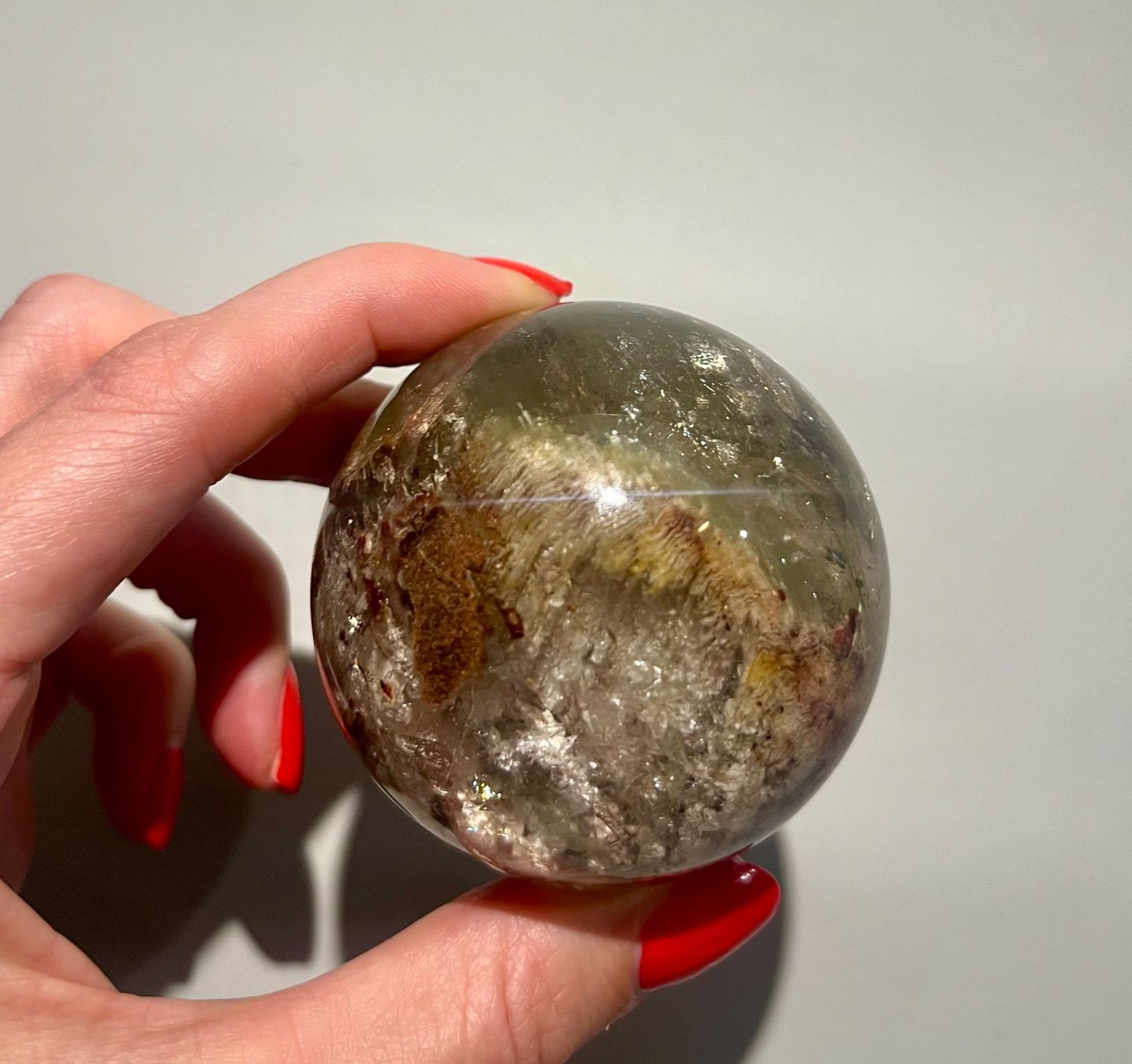 Edelsteine: Lodalith Ghost Sphere  Kristall Kugel -  6cm, 263g – Neu und originalverpackt aus Zürich von unique2010 6