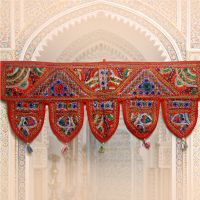 Türbehang Thorang 100cm Toran Indien Rot