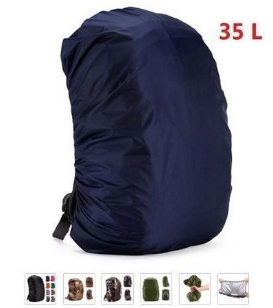 NEUER Regenschutz für Rucksack bis ca. 35-40L Volumen