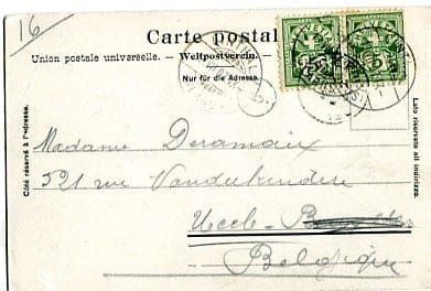 Cartoline postali: Uelialp mit Tödi – Usato da Ottikon b.Kemptth. venduto da Neptun1974 1