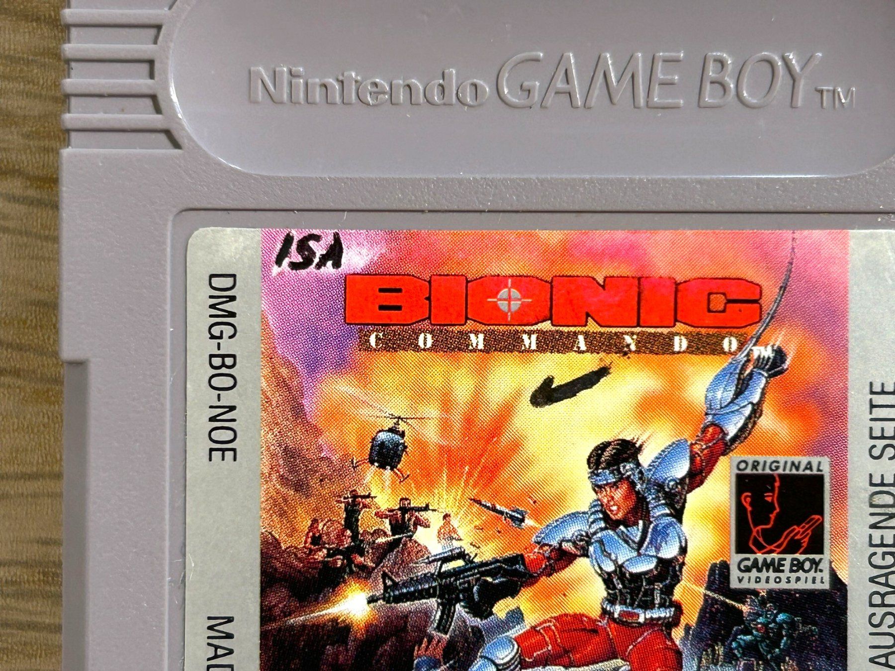 Nintendo Spiele: Bionic Commando Gameboy – Gebraucht aus St. Gallen von Alpine.Arcade 3