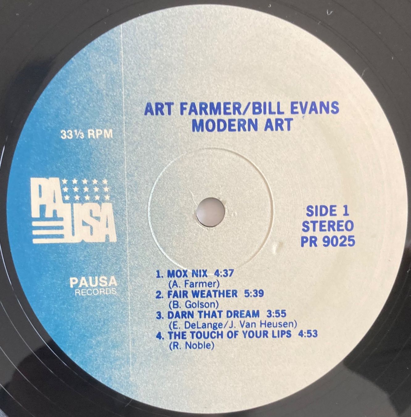 Schallplatten: ART FARMER / BILL EVANS - MODERN ART – Gebraucht aus Poliez-Pittet von Newtown-Records 2