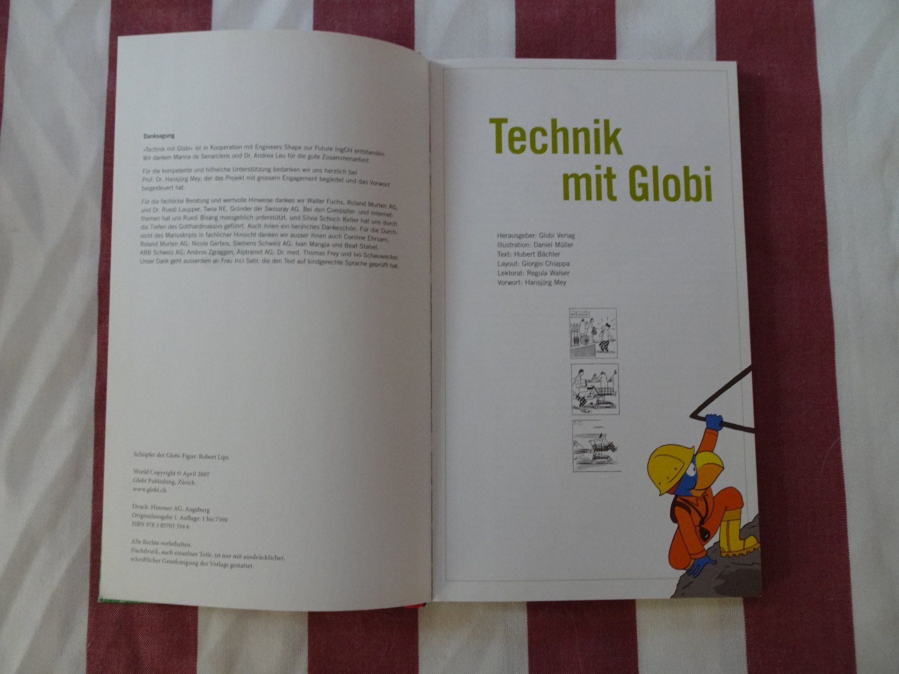 Fumetti: Technik mit Globi - 1. Auflage 2007 - unbemalt - G39 – Usato da Küssnacht am Rigi venduto da Globi-Love 1