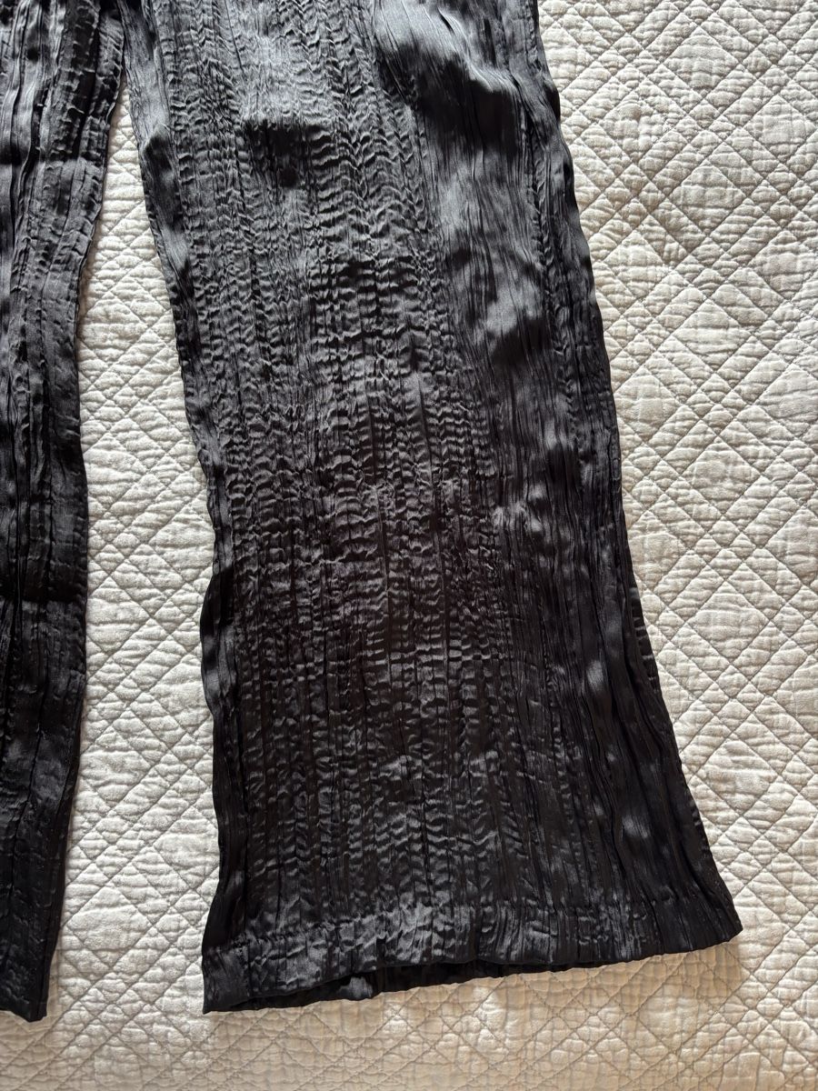 H&M Hosen: Pantalon fluide noir plissé  – Neu (gemäss Beschreibung) aus Lausanne von shabnam.t 1