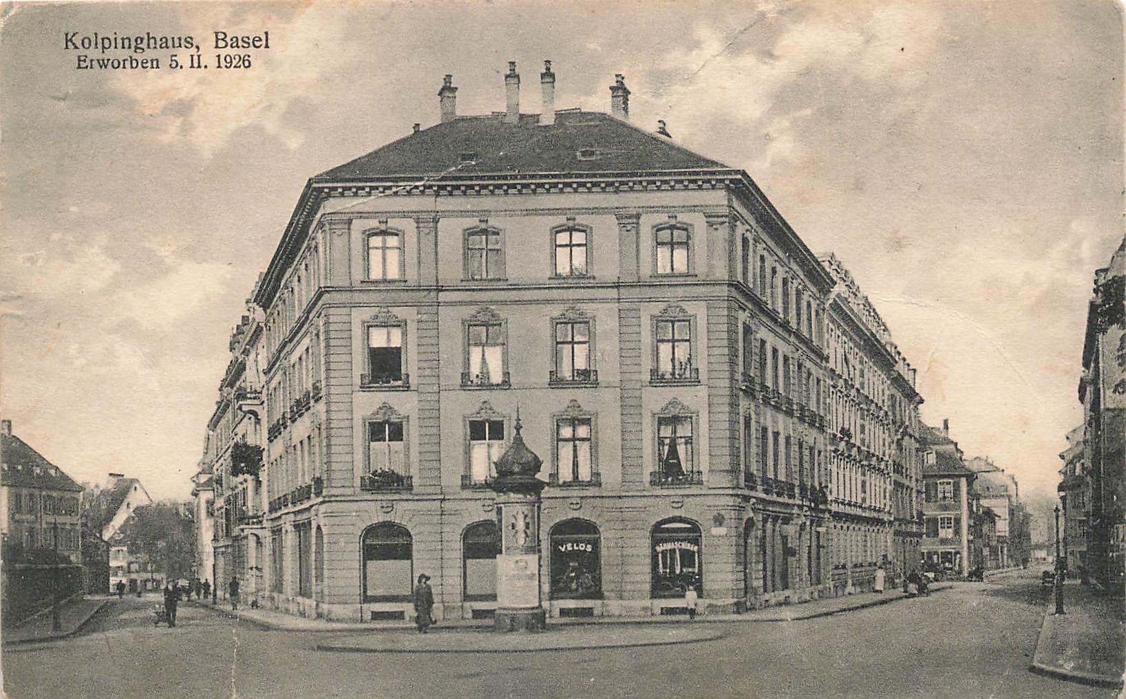 Ansichtskarten: Kolpinghaus Basel (BS) – Gebraucht aus Biasca von Blenio71