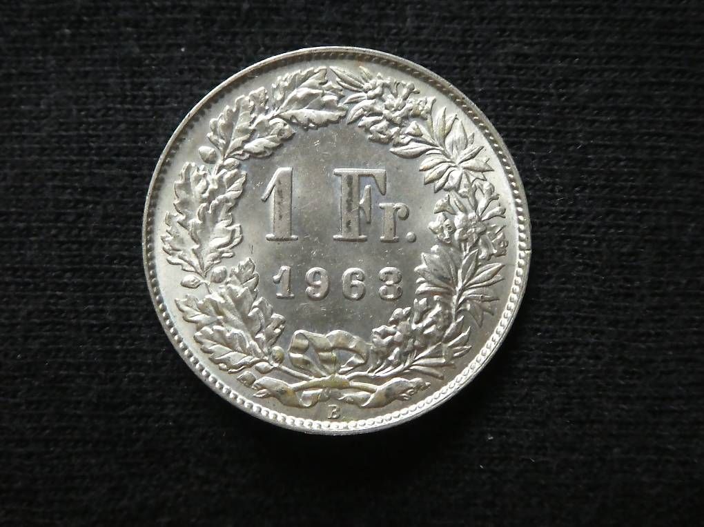 Toutes les monnaies: 1 Fr. Silbermünze 1963 – D'occasion à Andelfingen par Annegret06