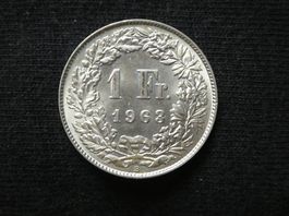 1 Fr. Silbermünze 1963