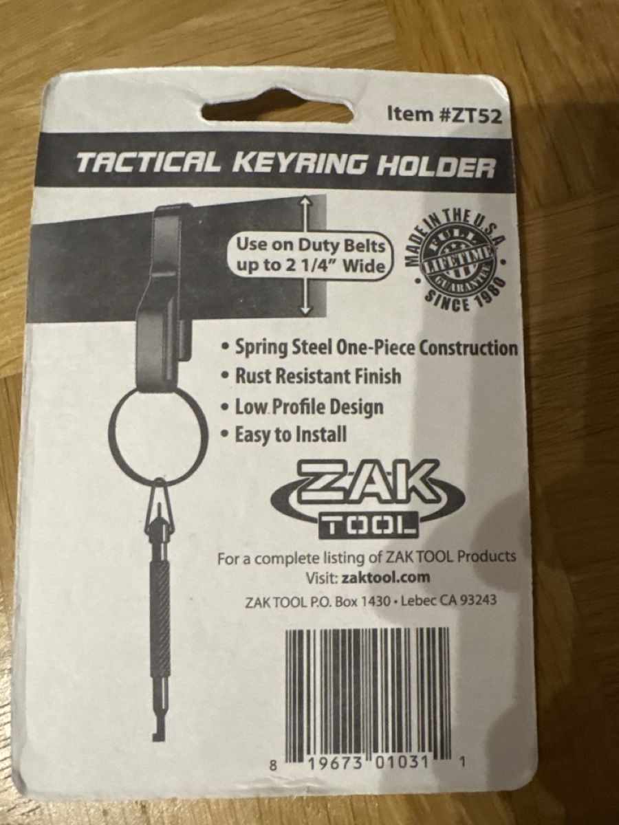 Portachiavi: Tactical Keyring Holder – Nuovo e nell'imballaggio originale da Watt venduto da michischiesser 1