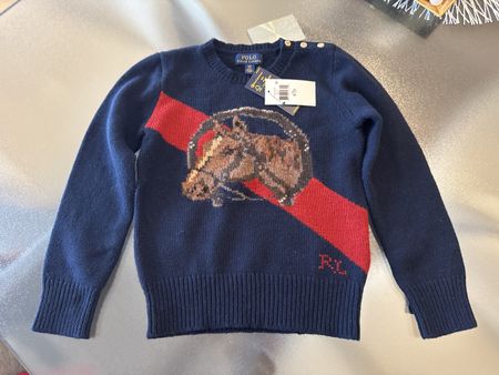 Ralph Lauren Pullover size 6 years 117-123 NP390.-